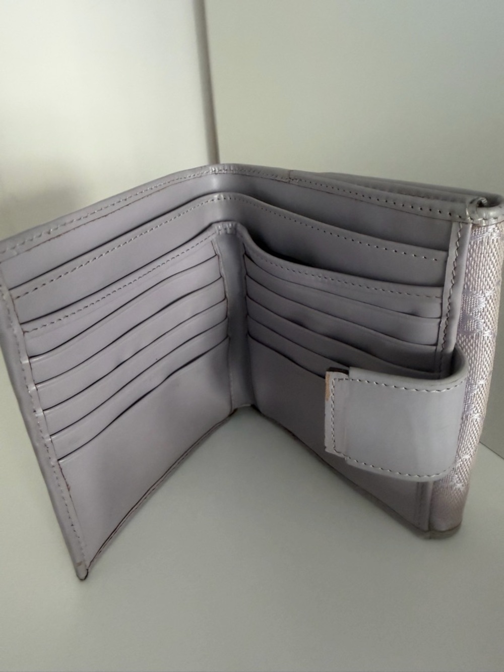 Gucci lilac GG Canvas Compact Fold Wallet Project - Picture 10 of 15